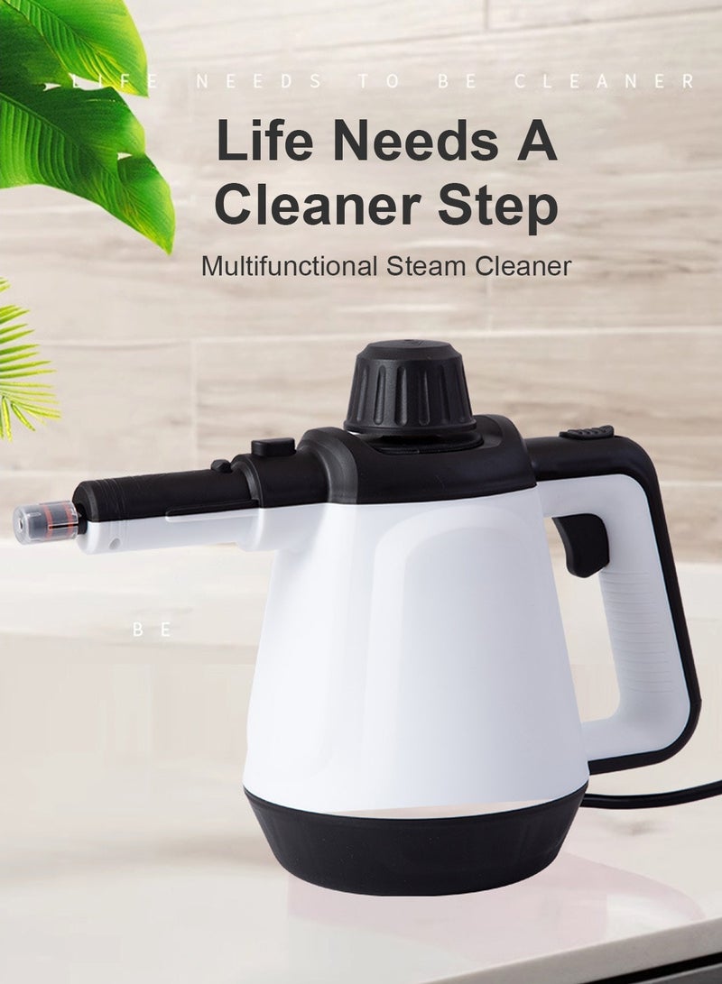 Steam Cleaner, 1200 W, 3 Bar sSteam Pressure, 400ml Capacity,  High Temperature Kills 99.99% of Viruses & Bacteria