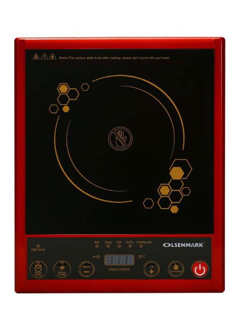 Infrared Induction Oven 2000W OMIC2092 Black/Red