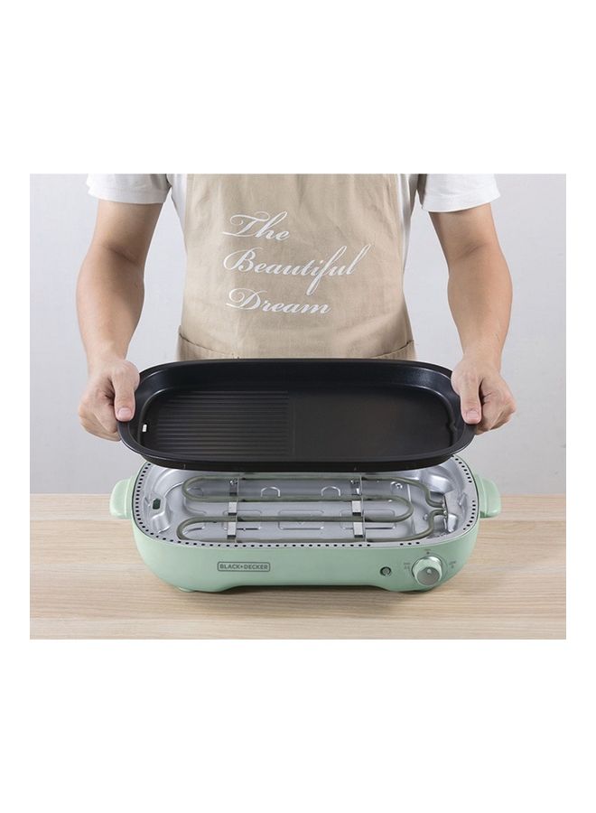 Multifunction Grill 1400.0 W GMF1400-B5 Green/Black