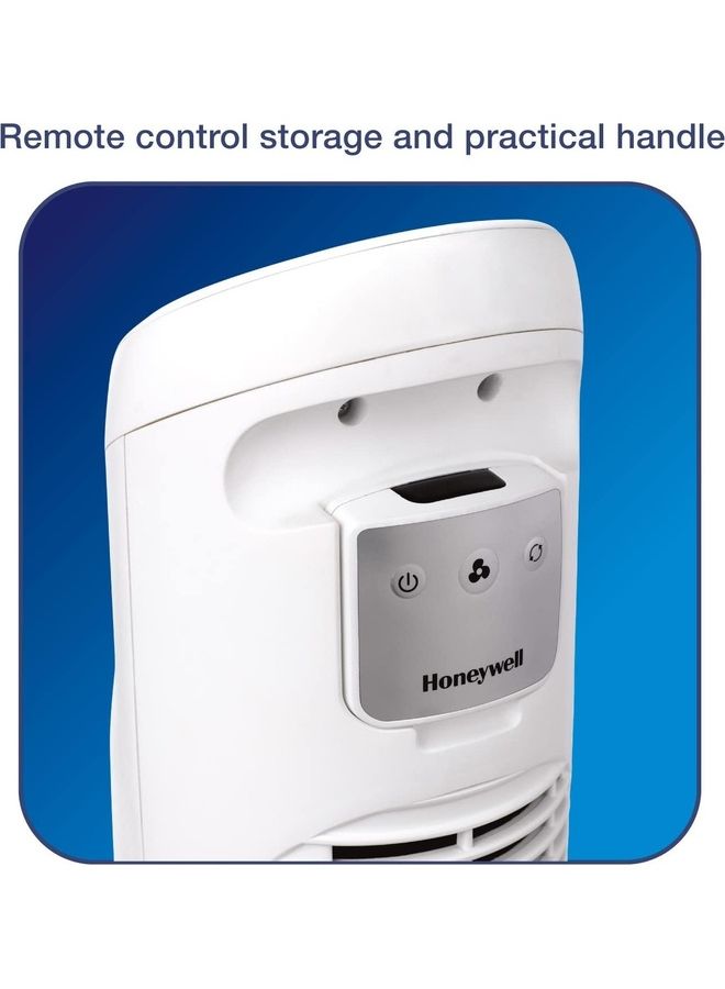 QuietSet Tower Fan with Remote Control HYF260E White