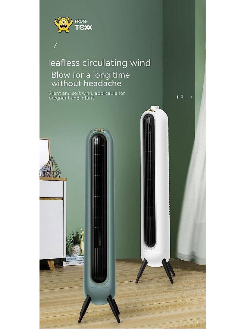 COOLBABY Tower Fan Electric Fan Multifunctional Bladeless Fan Tcxx New Harbour Green Floor Fan