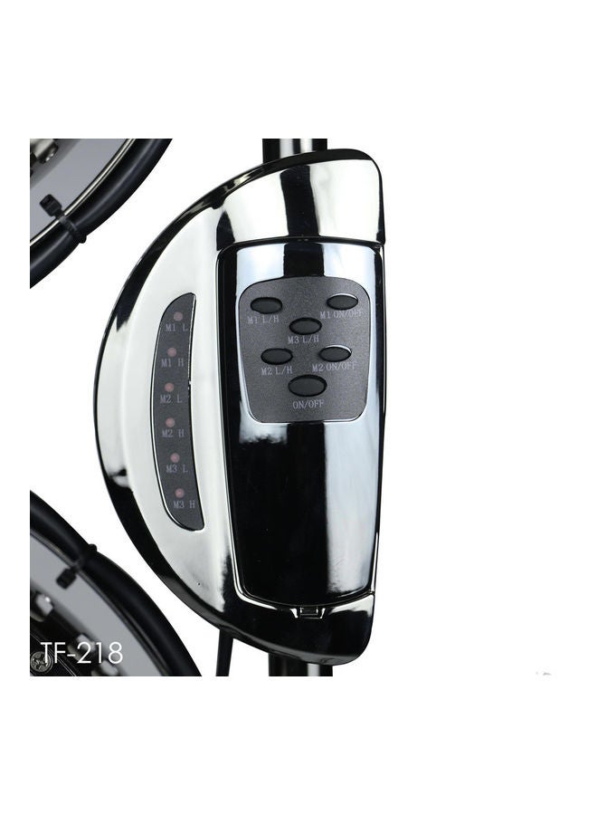 Pedestal Fan With Remote Control 90.0 W TF-218BL Black