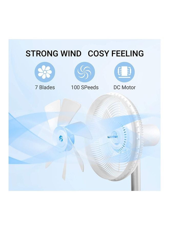 Mi Smart Standing Fan 2 15.0 W BPLDS02DM White