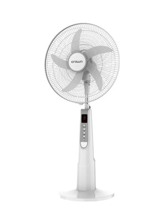 RF-241 32 W Crownline Rechargeable Fan 32.0 W rechargeable fan White