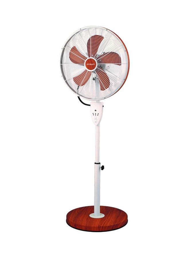SF-294W 16-Inch Stand Fan With 5-Metal Blades And Remote Control 50.0 W SF-294W White