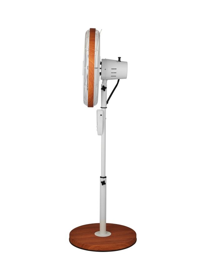 SF-294W 16-Inch Stand Fan With 5-Metal Blades And Remote Control 50.0 W SF-294W White