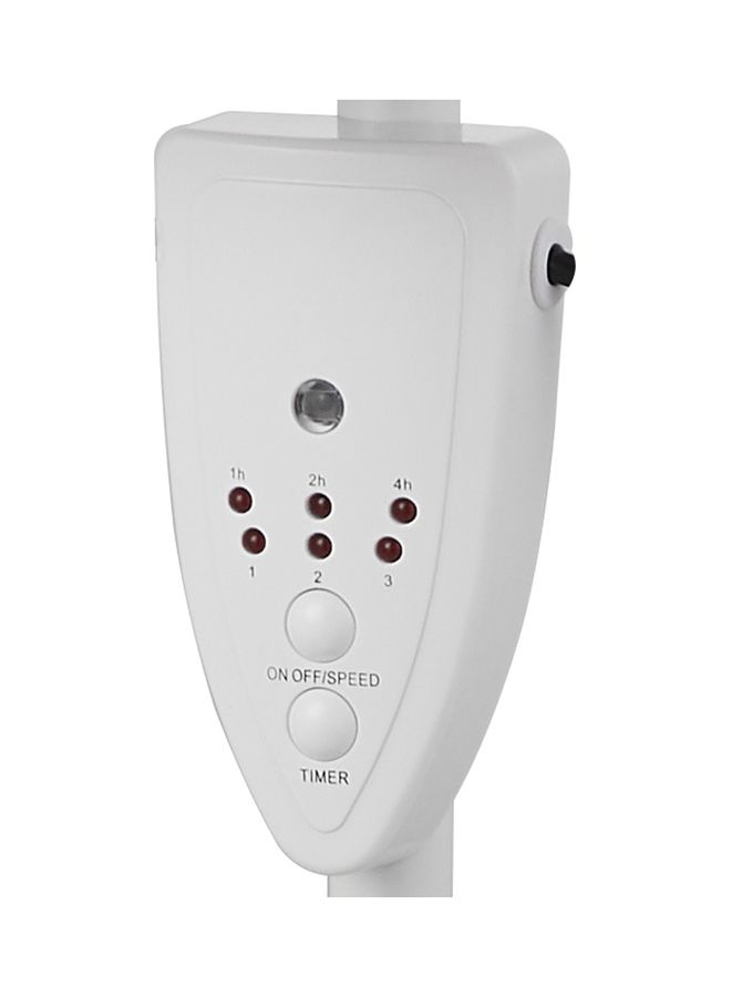 SF-294W 16-Inch Stand Fan With 5-Metal Blades And Remote Control 50.0 W SF-294W White