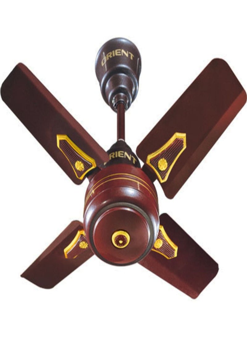 Orient Electric Summer Delite Decor 24 inch Diameter Brown Ceiling Fan