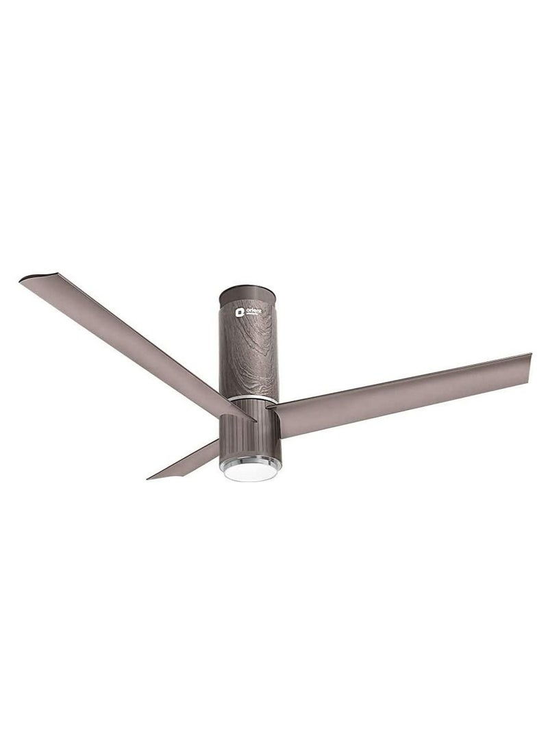 Orient Electric Aeroslim Smart Ceiling Fan with Remote & Under Light (Brown, 1200mm)