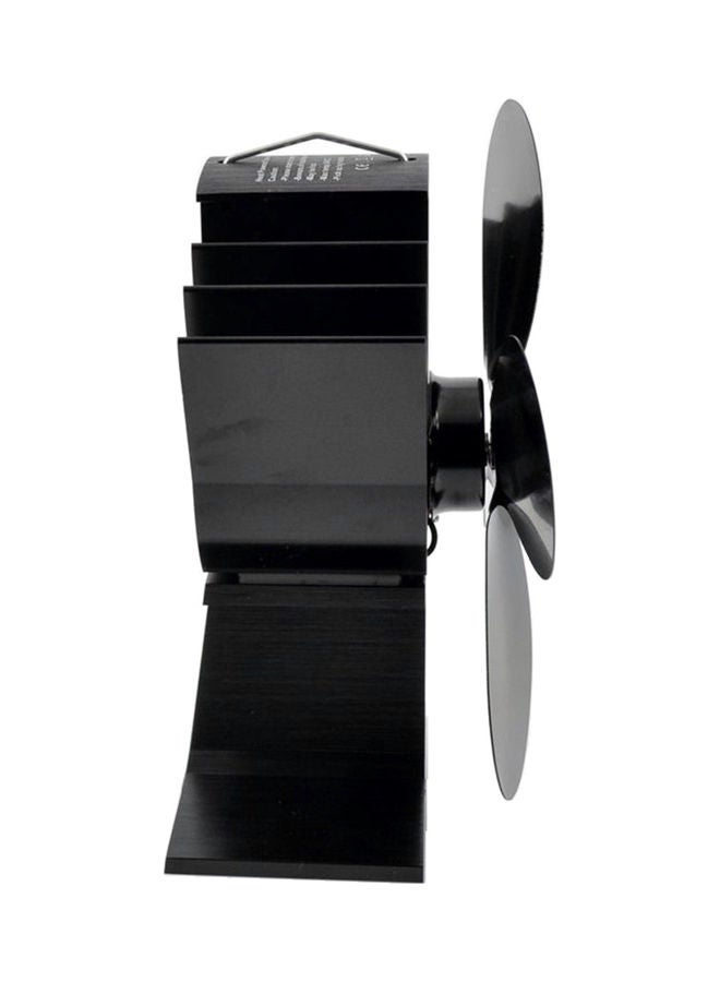 4-Blade Heat Powered Stove Fan 200.0 W H35590-LM Black