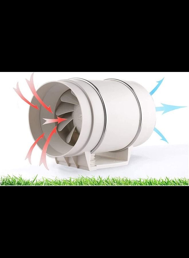 Fan Exhaust Fan Mix flow Blower And Air Booster Duct Exhaust Fan Ceiling Exhaust Duct Fan 100mm