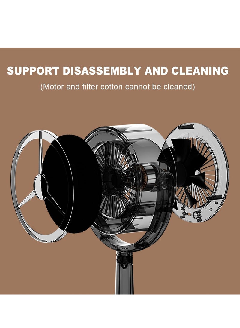 Desktop Extractor Hood, Mini Rechargeable Desktop Range Hood with 2 Speed Exhaust Fan, Low Noise Portable Cooker Hood with 2PCS filter cotton for Kitchen Exhaust Fan for BBQ, Hot Pot