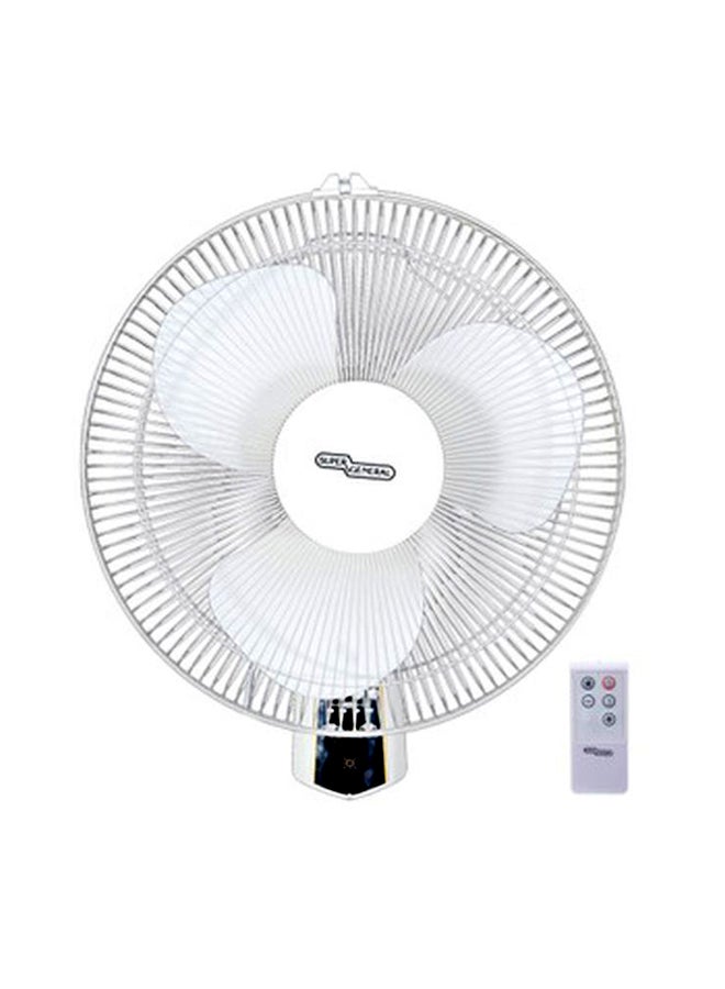 Wall Fan With Remote SGWF 16MR White