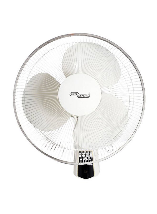 3 Speed Wall Fan With Remote SGWF16M White