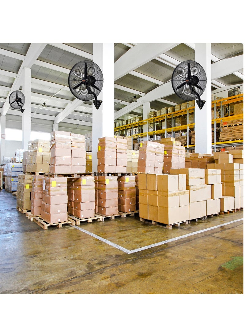 26 inch Wall Fan with 230W, Metal body,145m/min airflow,220-240V Perfect for Bedrooms,Homes , Workspaces,factories, garages, warehouses and more -HK-ST-65