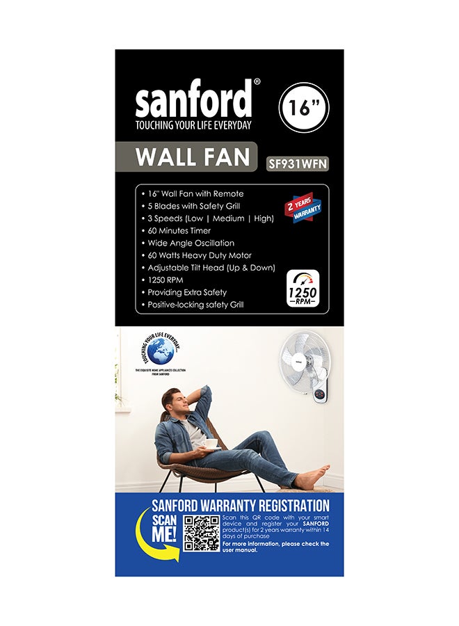 SANFORD WALL FAN 16