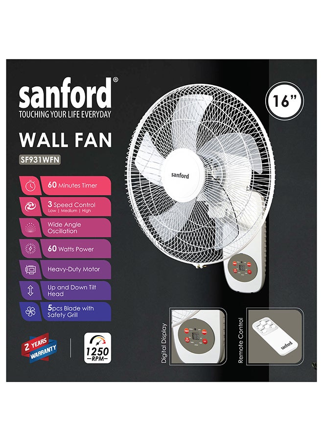 SANFORD WALL FAN 16