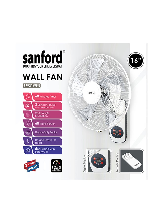 SANFORD WALL FAN 16