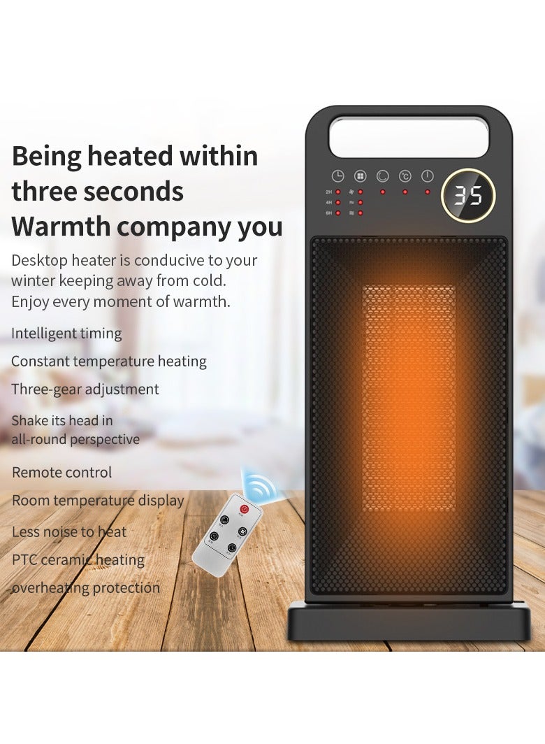 New remote control electric touch screen heater