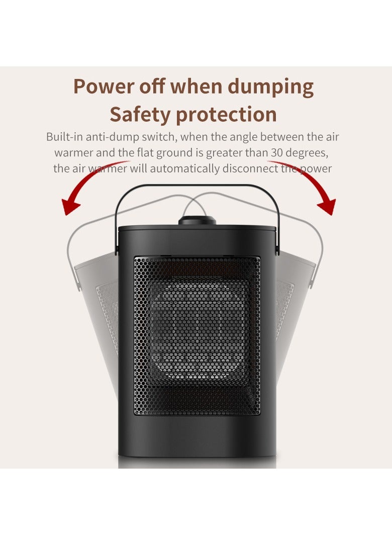 Small mini vertical heater home PTC ceramic