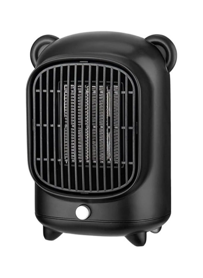 New household mini small PTC heater fast heating black