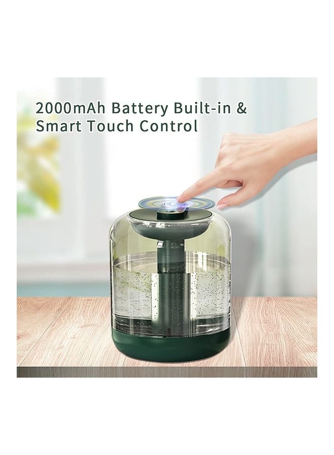 Portable Cool Mist Humidifier Humidifier21122712 Green/Clear