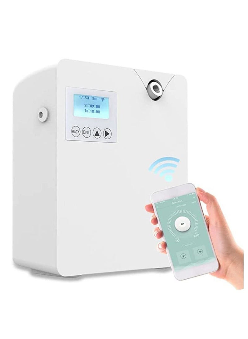 Smart Scent Air Machine with Nebulizing, Professional Waterless Essential Oil Diffuser 300ML, Aroma Diffuser,Air Purifier,HVAC Scent Diffuser for Essential Oils for Room, Office, Spa