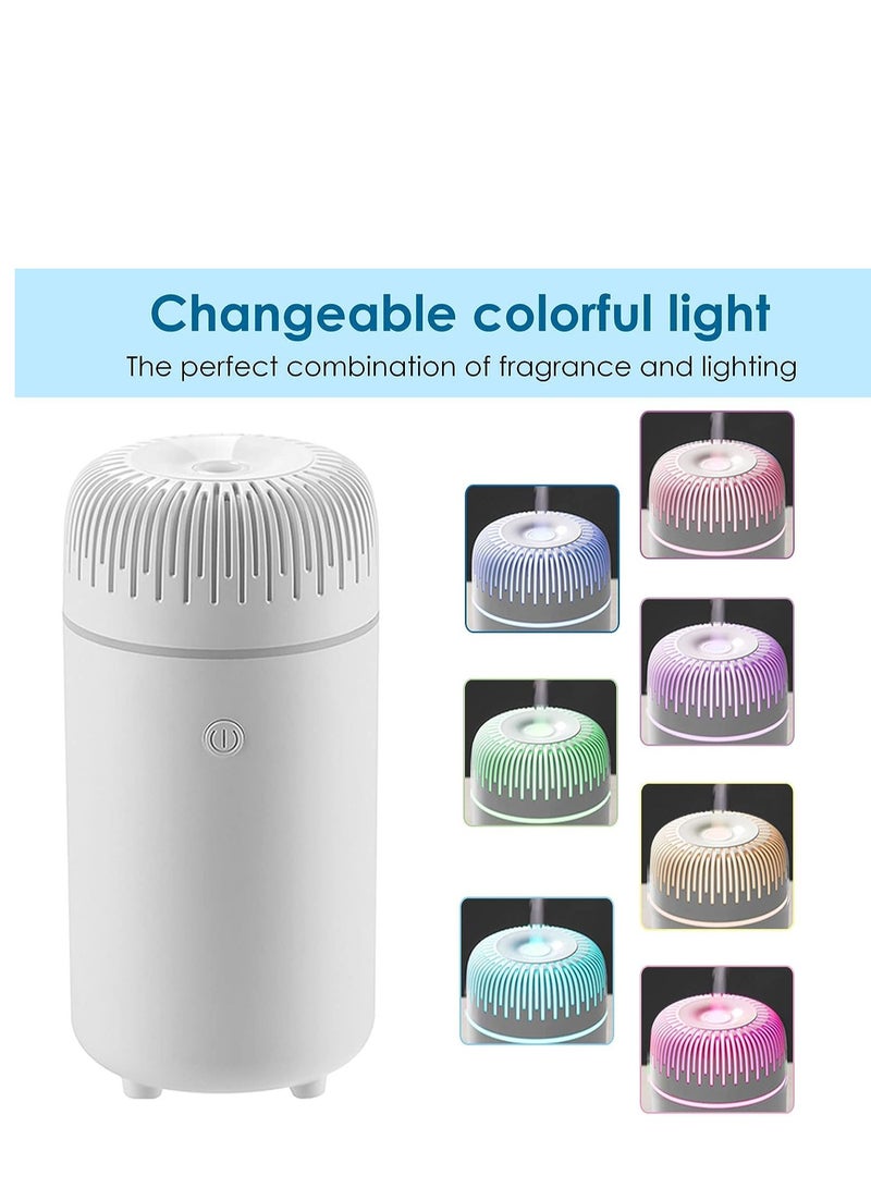 Car Diffuser Humidifier Aromatherapy Essential Oil Diffuser USB Cool Mist Mini Portable Diffuser for Car Home Office Bedroom