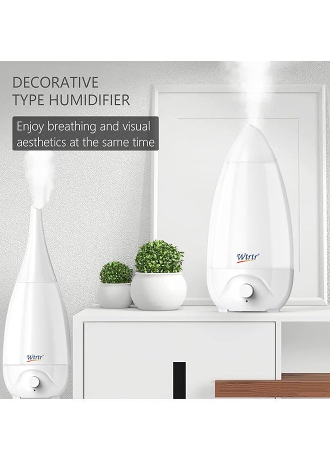 Wtrtr 2.6L Cool Mist Humidifiers for Bedroom
