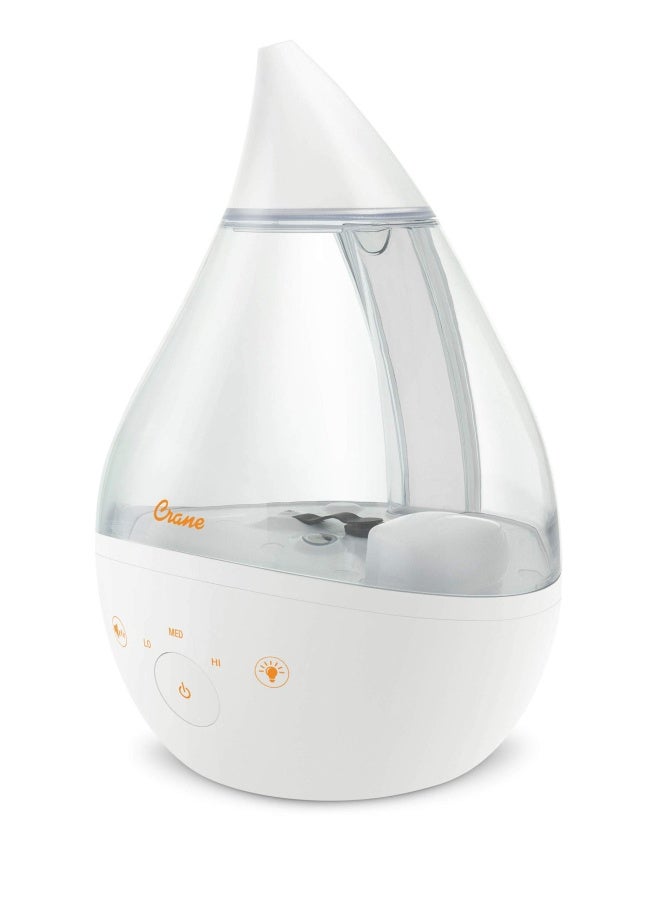 Crane Humidifier Drop 20 Clear White