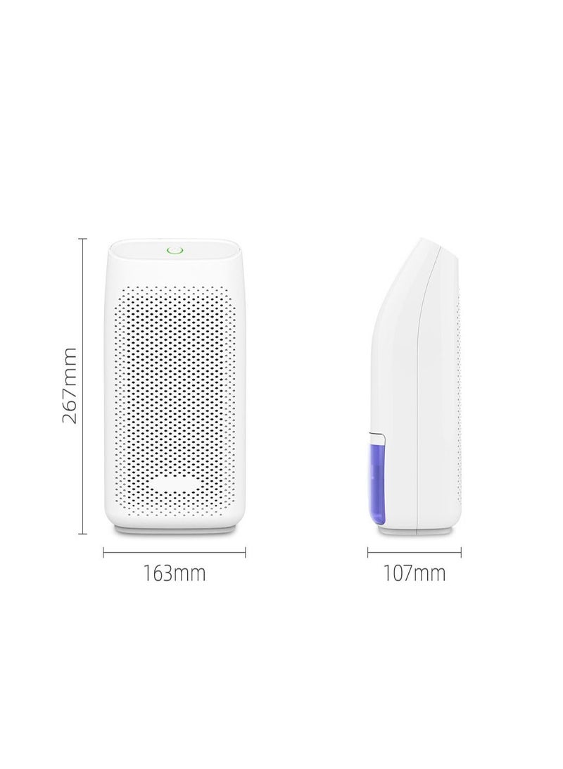 Dehumidifier Home Small Electric Dehumidifier Silent Auto Shut Off Portable Small Dehumidifier 700ml Suitable for Basement Bedroom Bathroom RV Baby Room Closet