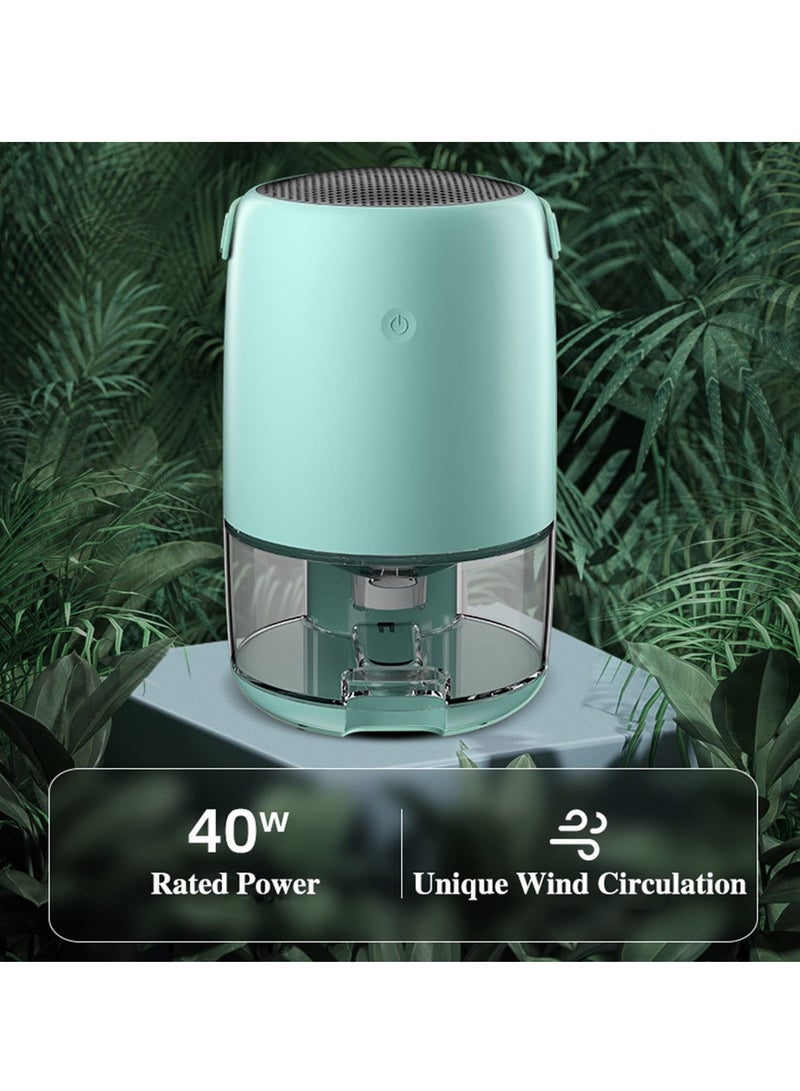 Dehumidifiers, Cureder Dehumidifier 37 OZ(1100ml) for Home (322 sq ft) with 7 Color LED Light, Auto-off, Portable Quiet Dehumidifier for Home, Wardrobe, Closet, Bathroom, Bedroom, Trailer, RV