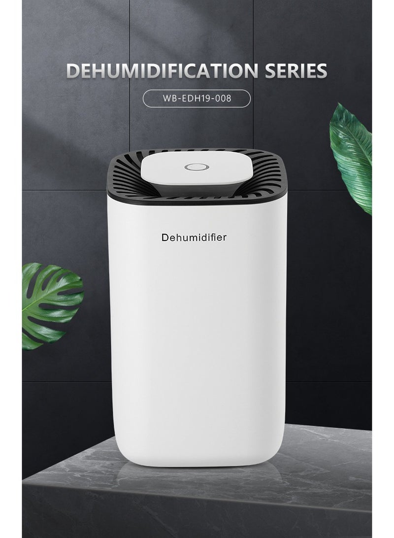 Dehumidifiers for Home, Small Dehumidifier with Auto Shut Off,Ultra Quiet for Home,Wardrobe,Closet,Bathroom,Bedroom,Trailer,RV