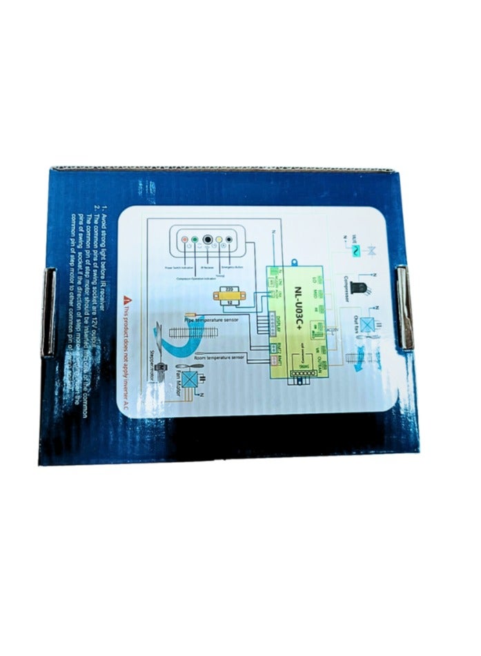 Air Conditioner Remote Control Module for UNIVERSALAC CONTROL SYSTEM KIT NL-U03C+ With Double Sensor SKU: NL-U03+