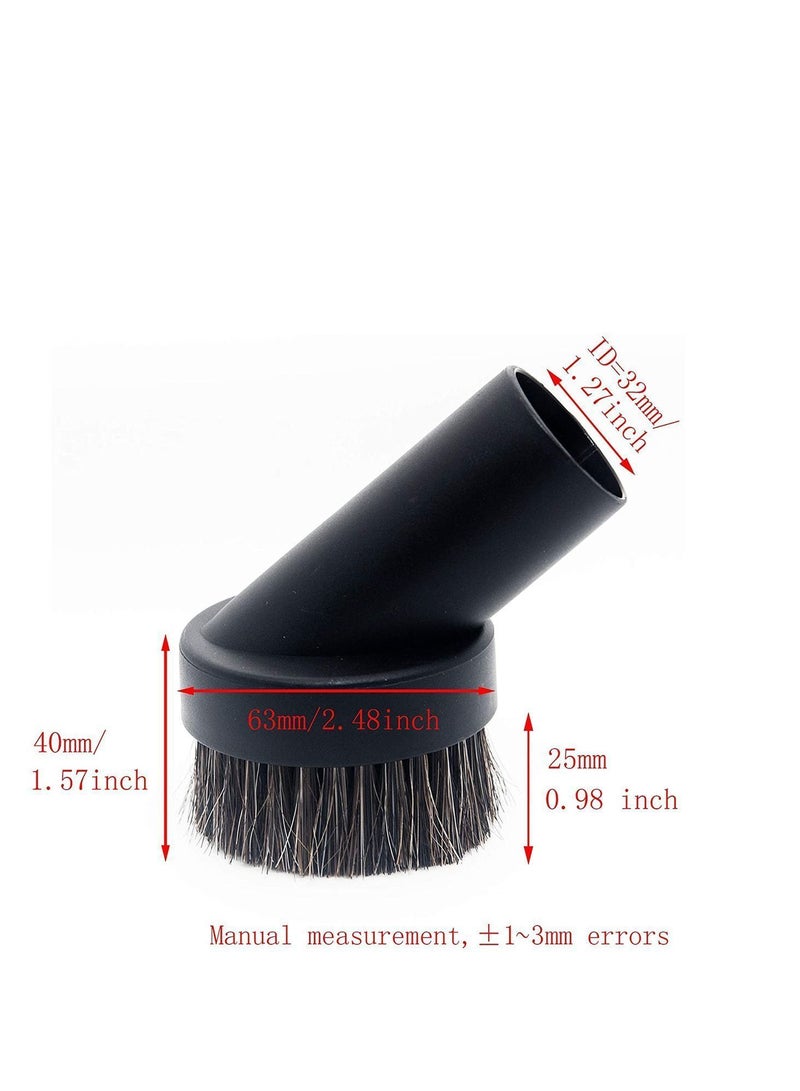 Horse Hair Round Dust Brush 1.25