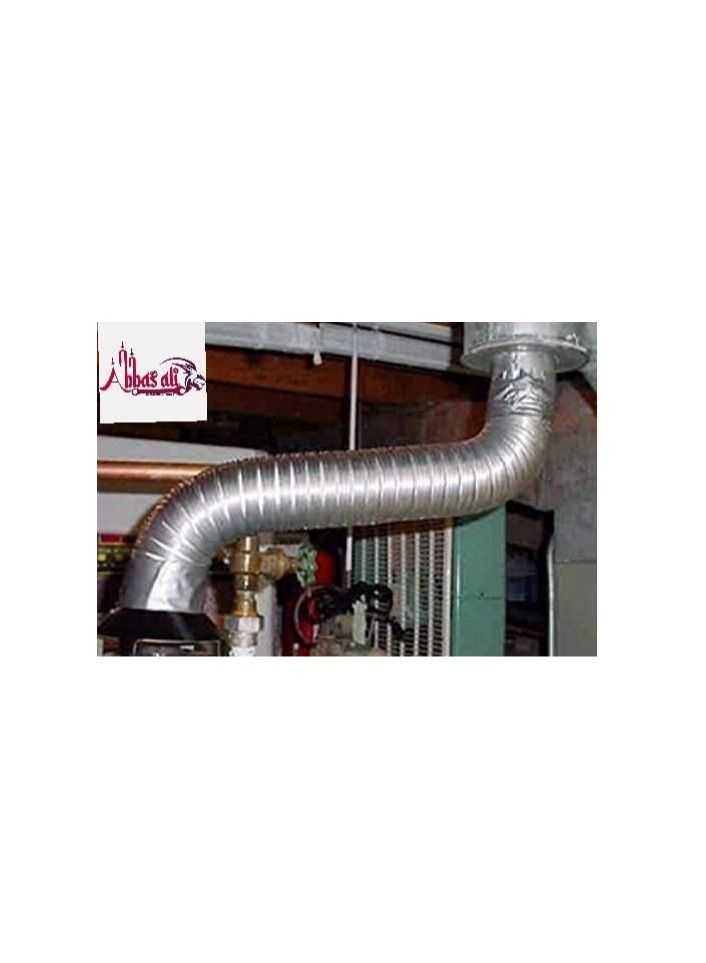 Flexible Duct for Dryer Bathroom or Kitchen Ventilation Air Conditioning 3 Meter 12 Inch