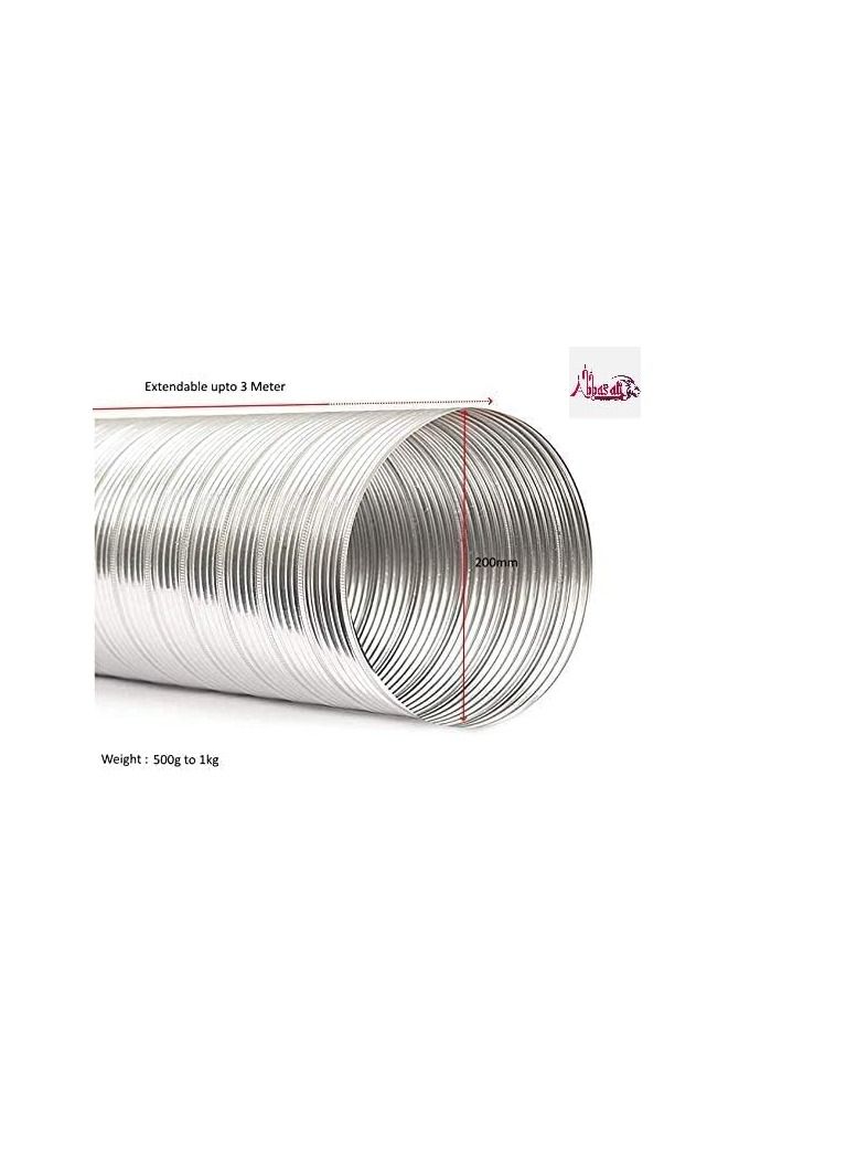 Flexible Duct for Dryer Bathroom or Kitchen Ventilation Air Conditioning 3 Meter