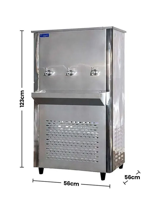 2-Tap Water Cooler 25 Gallon SGCL32T2 Silver