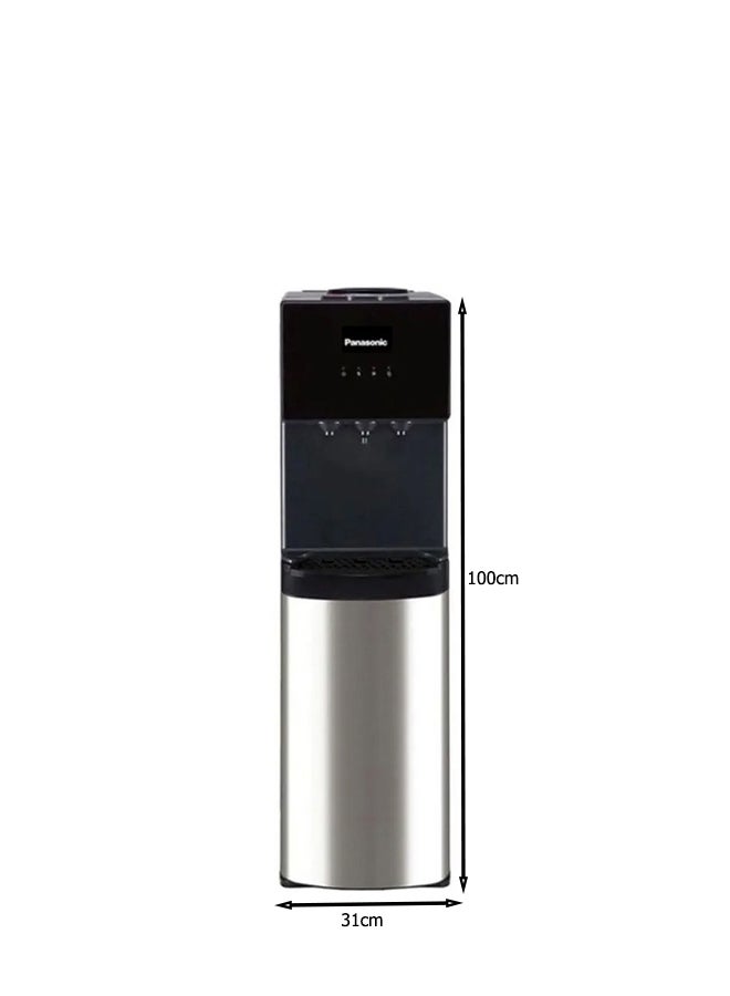 Top Loading Stainless Steel Water Dispenser SDM-WD3238TG/SDM-WD3238TF Stainless Steel/Black