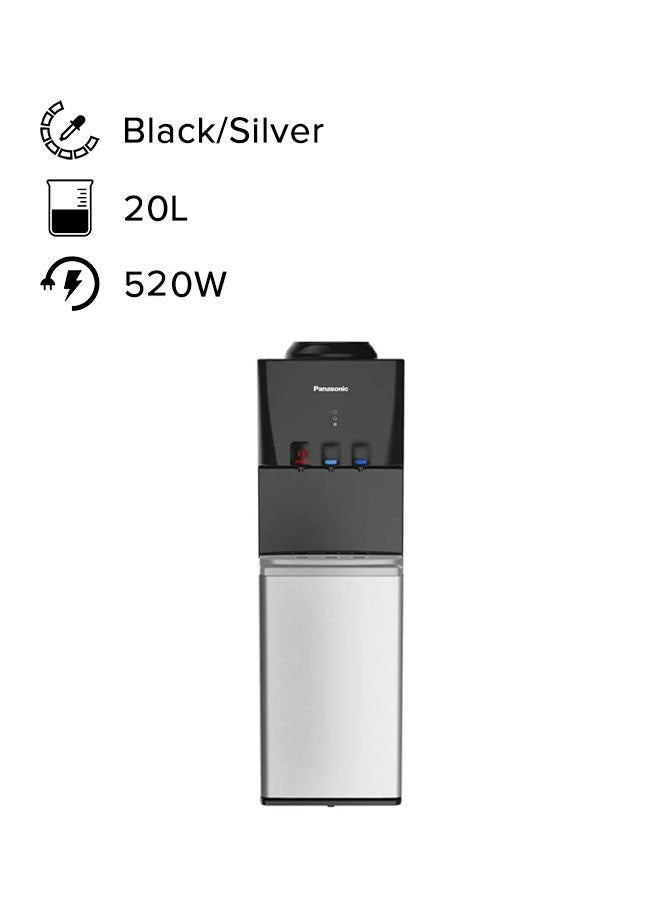 Hot And Cold Water Dispenser SDM-WD3128TG/SDM-WD3128TF Black/Silver