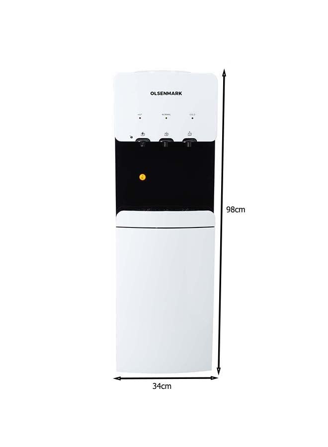 Hot and Cold Water Dispenser Refrigerator OMWD1629 White