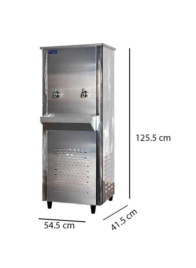 Stainless Steel 2-Tap Water Dispenser 25 Gallon SGAA33T2 Silver