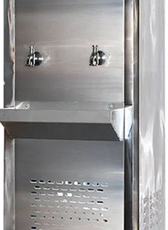 Stainless Steel 2-Tap Water Dispenser 25 Gallon SGAA33T2 Silver