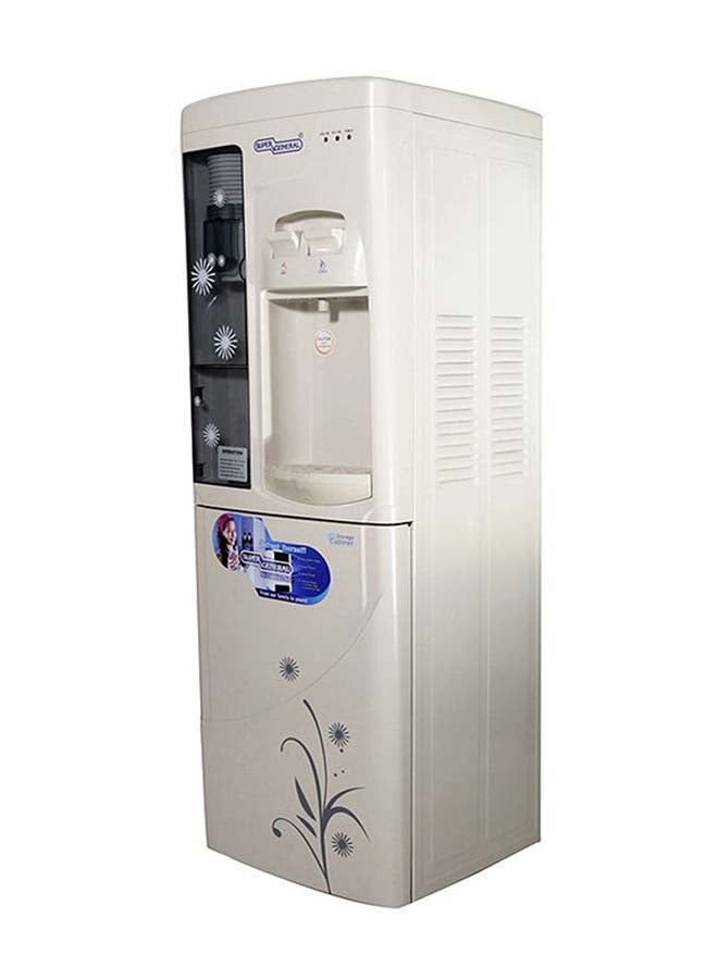 Freestanding Water Dispenser With Cabinet SGL1171 Gray White