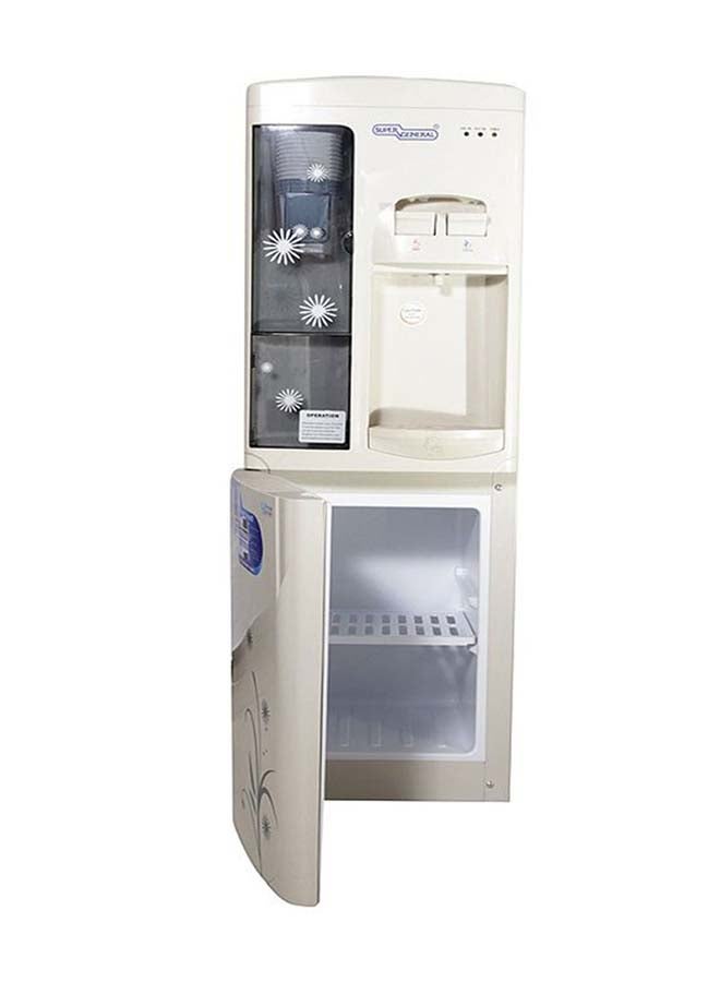 Freestanding Water Dispenser With Cabinet SGL1171 Gray White
