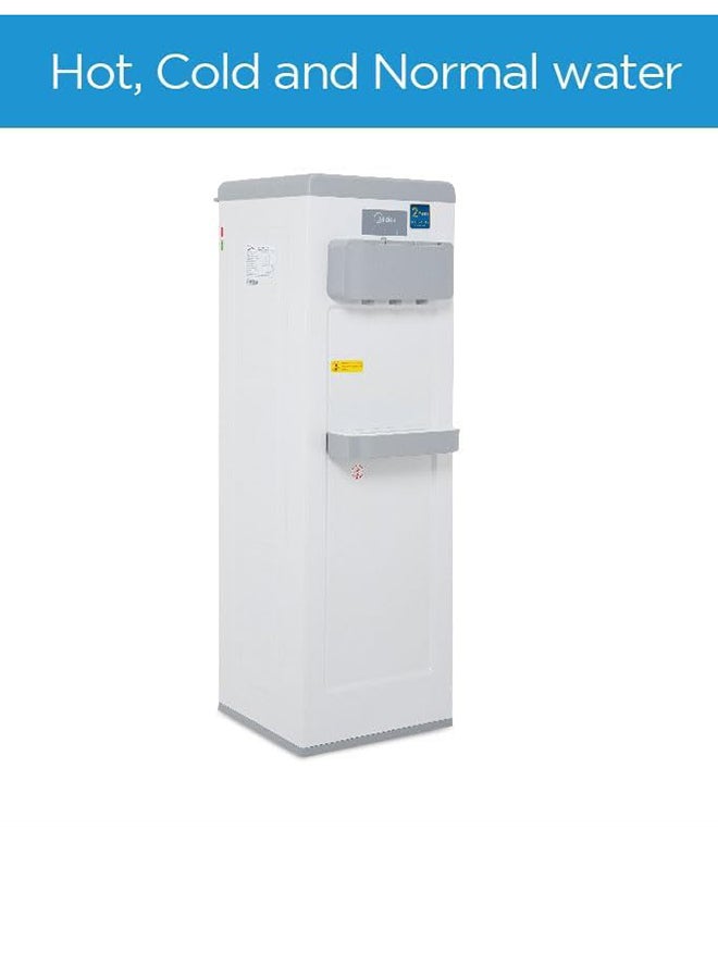 Top Load Water Dispenser, 3 Taps,1 Year Warranty YL1917SAE White