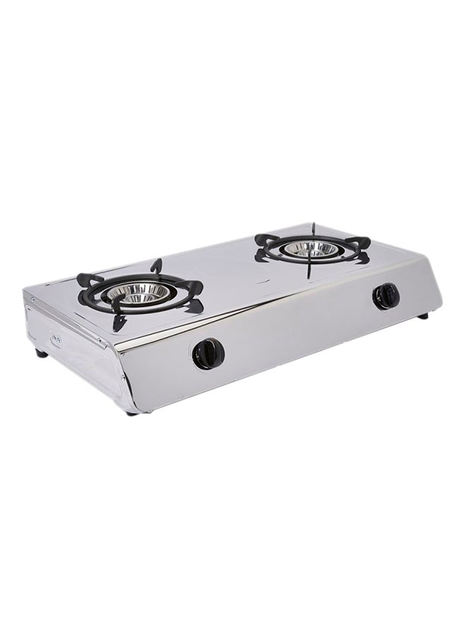 2-Burner Gas stove SF5401GC Silver