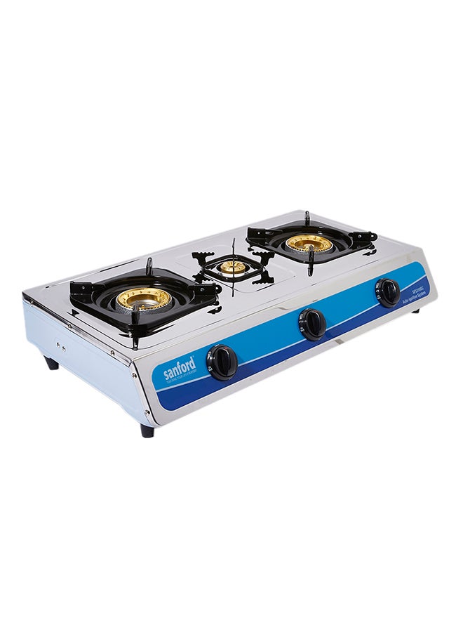3-Burner Gas Stove SF5310GC Silver
