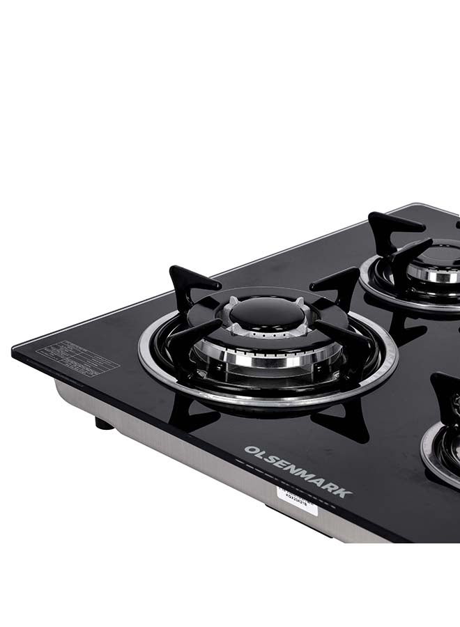 2 In 1 Gas Hob OMCH1823 Black