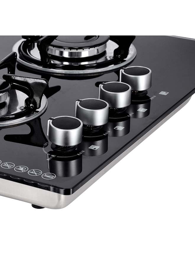 2 In 1 Gas Hob OMCH1823 Black